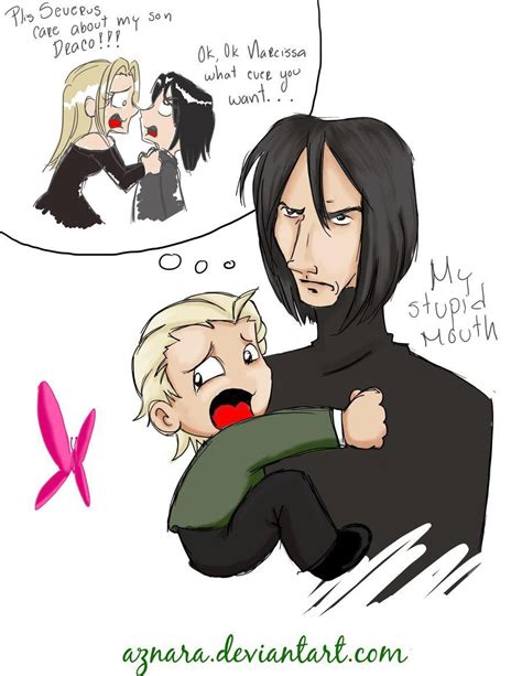 It did not seem like Draco to just leave so abruptly like that. . Harry x draco x severus fanfiction